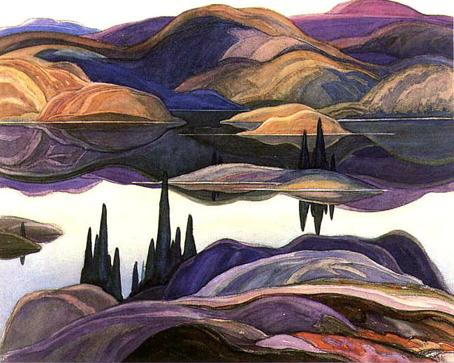 Franklin Carmichael - Mirror Lake