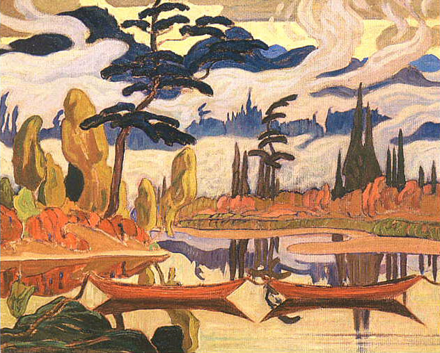 J.E.H. MacDonald - Mist Fantasy