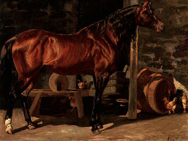 Adolf Vogt - Chestnut Stallion